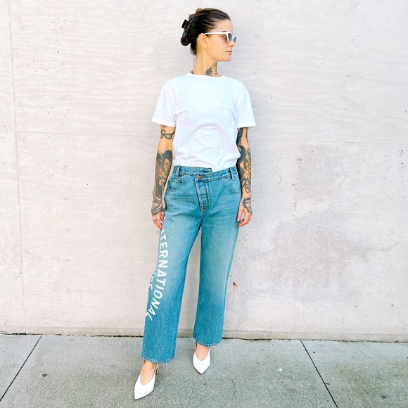 MONSE/NWOT Women’s Denim Button Up Denim Sz 28 - Picture 3 of 13